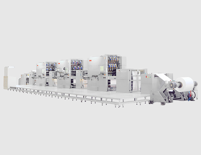 MK 3920SW卷筒纸机组式模切机
技术描述：卷筒纸多机组整机设计技术
                 高速间歇式送纸节造技术
                 真空送箔输送节造技术
握别单张纸加工浪费，，，，，，，进入高自动化、多工位组合的新时期。。。。。。。
无需叼口空缺，，，，，，，每张纸均匀节约15mm，，，，，，，每1000米卷筒纸至少节约25M，，，，，，，制品率至少提升2.5%