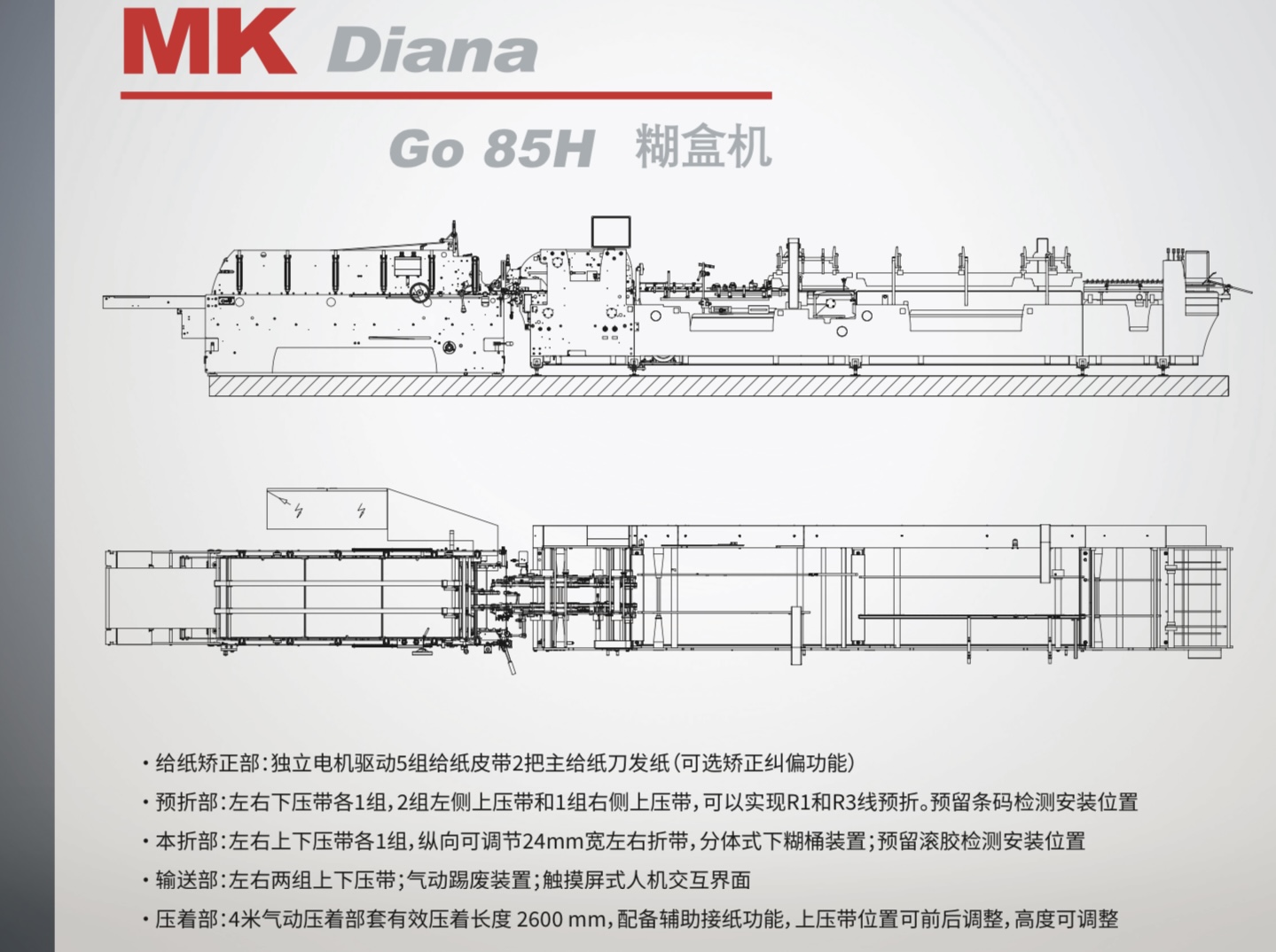 MK Diana Go 85H糊盒机