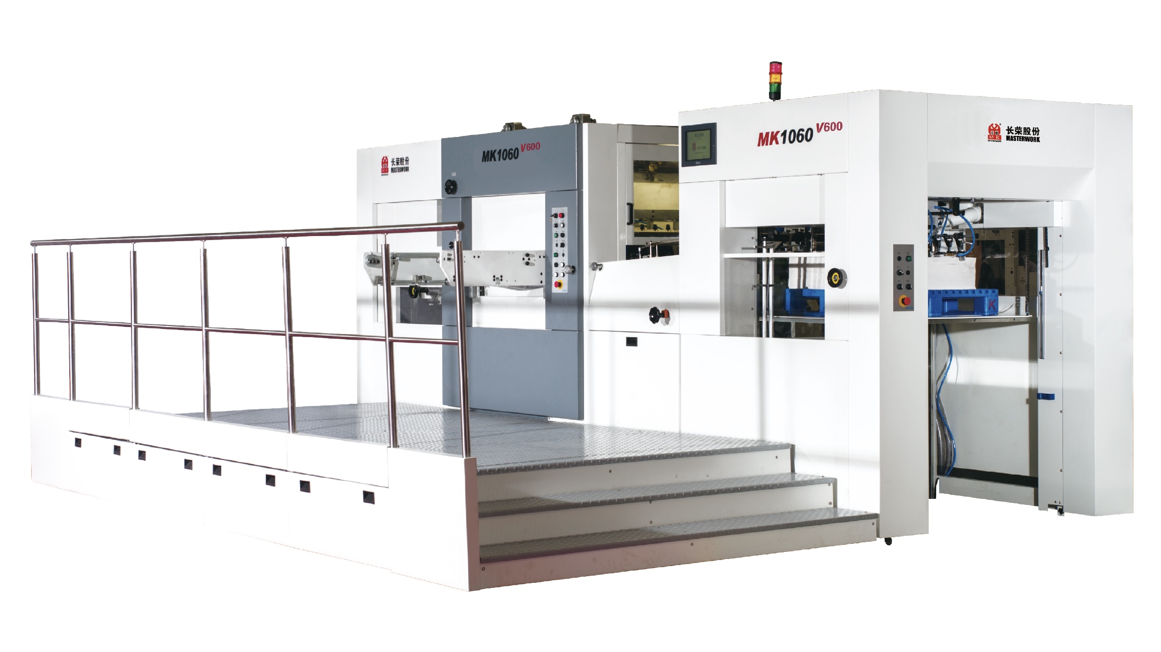 <sup>有</sup>智 · MK1060<sup>V600</sup>深压纹模切机/清废模切机